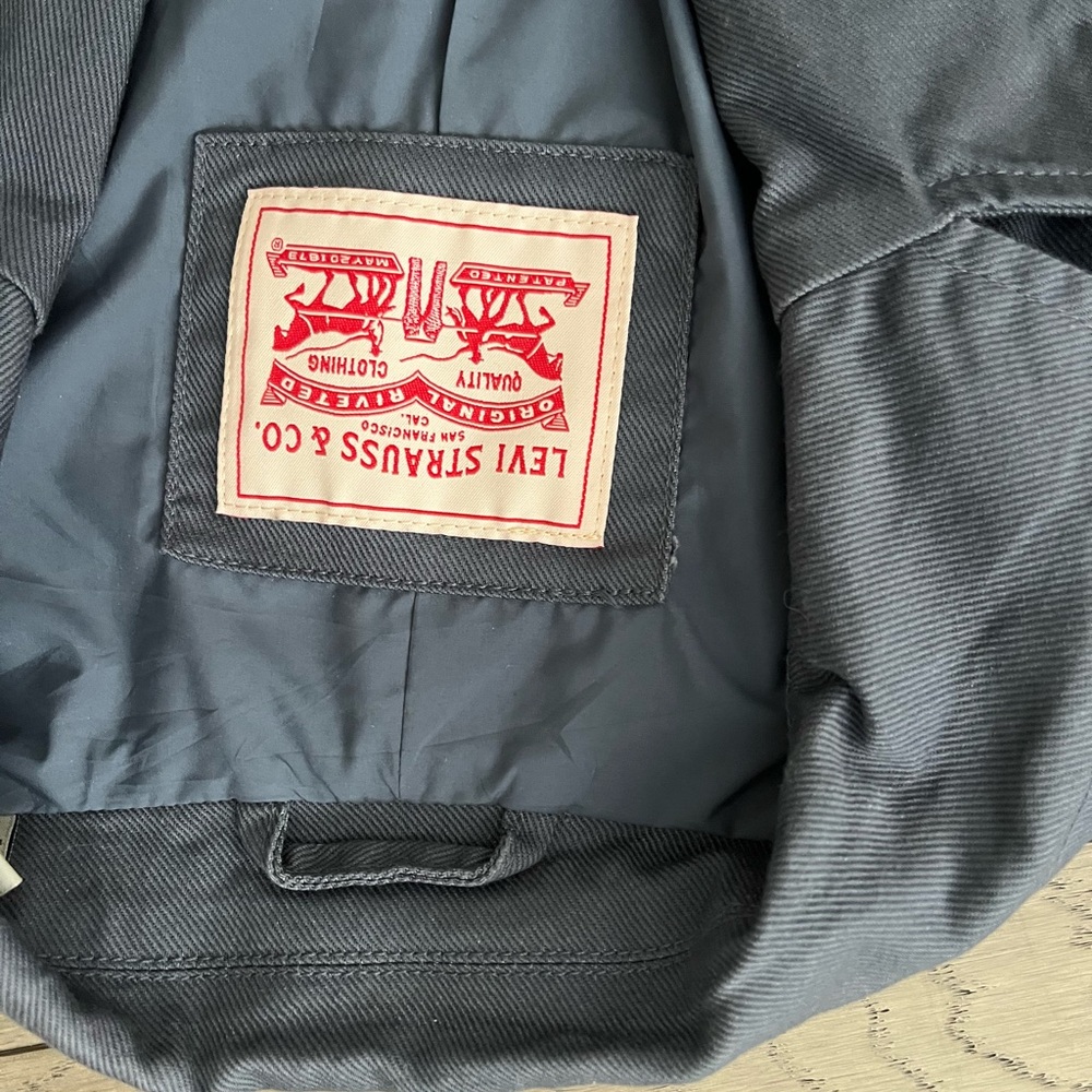 Levi's Slate Blue Women's Blazer - Picture 4 of 5